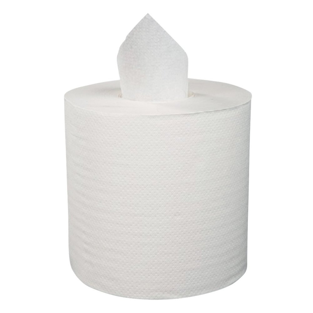 Boardwalk Center-Pull Hand Towels, 2-Ply, Perforated, 7 7/8" x 10", 600/Roll, 6